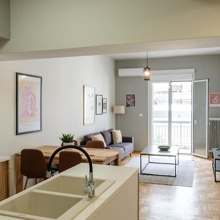 Modern Pangrati Flat! Lägenhet Aten Exteriör bild